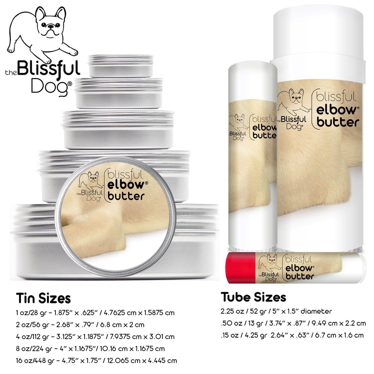 Blissful Elbow® Butter for Dog Elbow Calluses