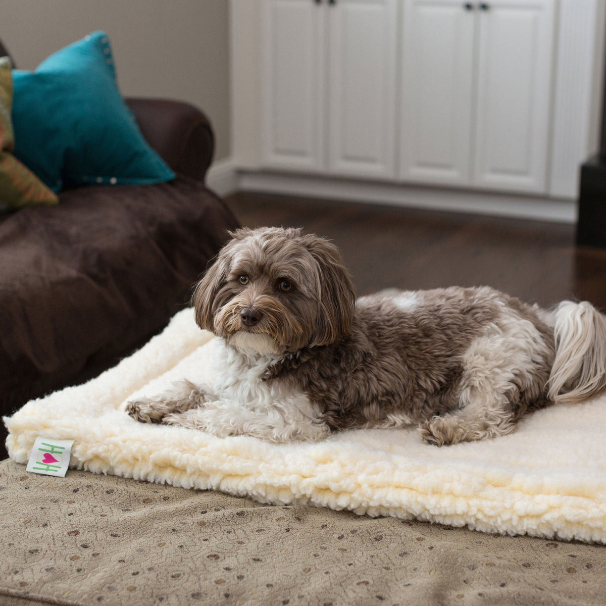 HuggleFleece® Washable Dog Mat