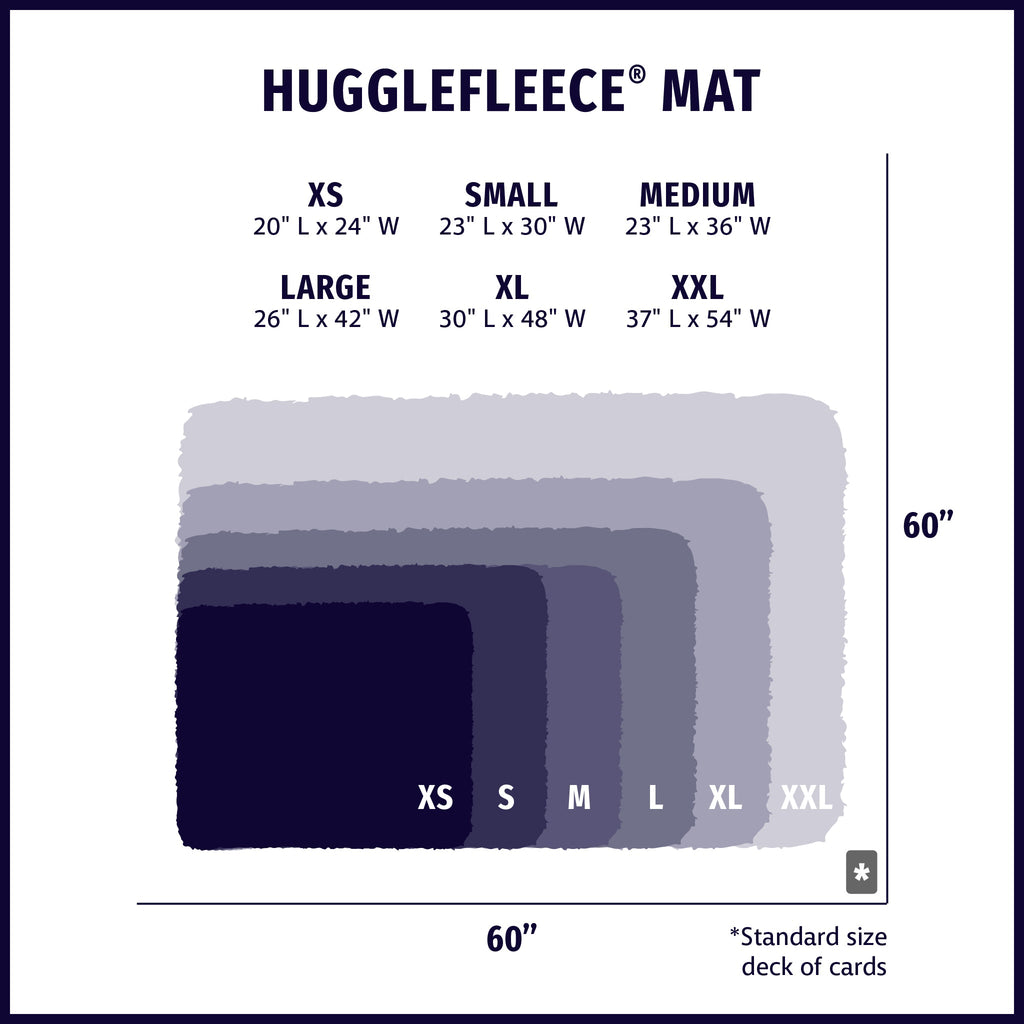 HuggleFleece® Washable Dog Mat