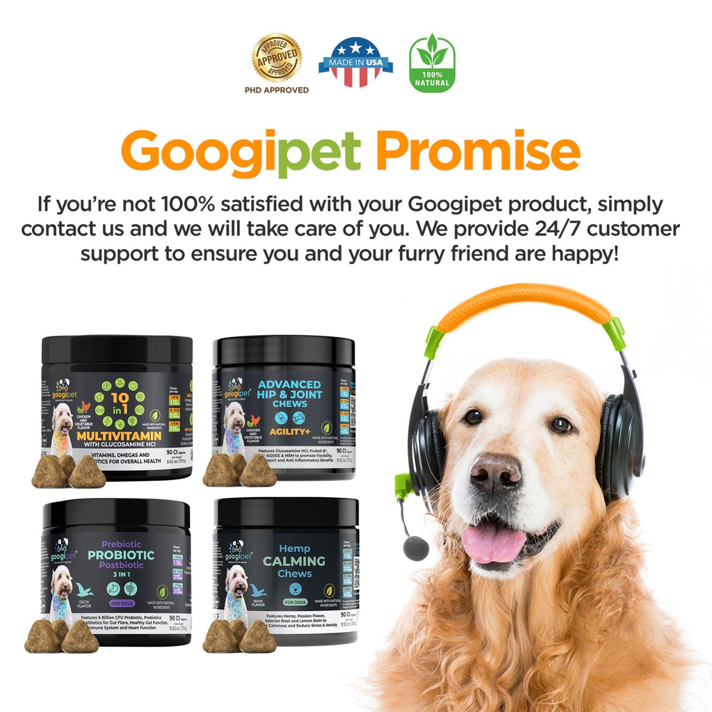 Googipet 10-in-1 Multivitamin Chews for Dogs (Chicken)